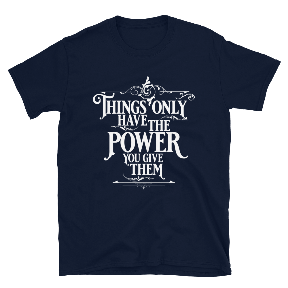 Things Power White Text Short-Sleeve Unisex T-Shirt