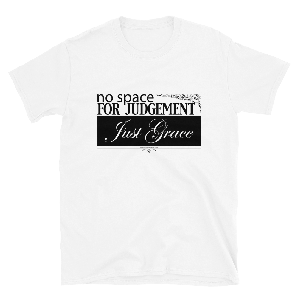 Just Grace Black Text Short-Sleeve Unisex T-Shirt