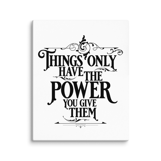 Things Power 16x20 Canvas Art