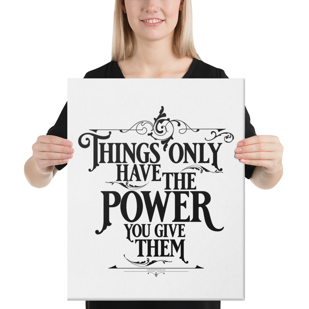 Things Power 16x20 Canvas Art