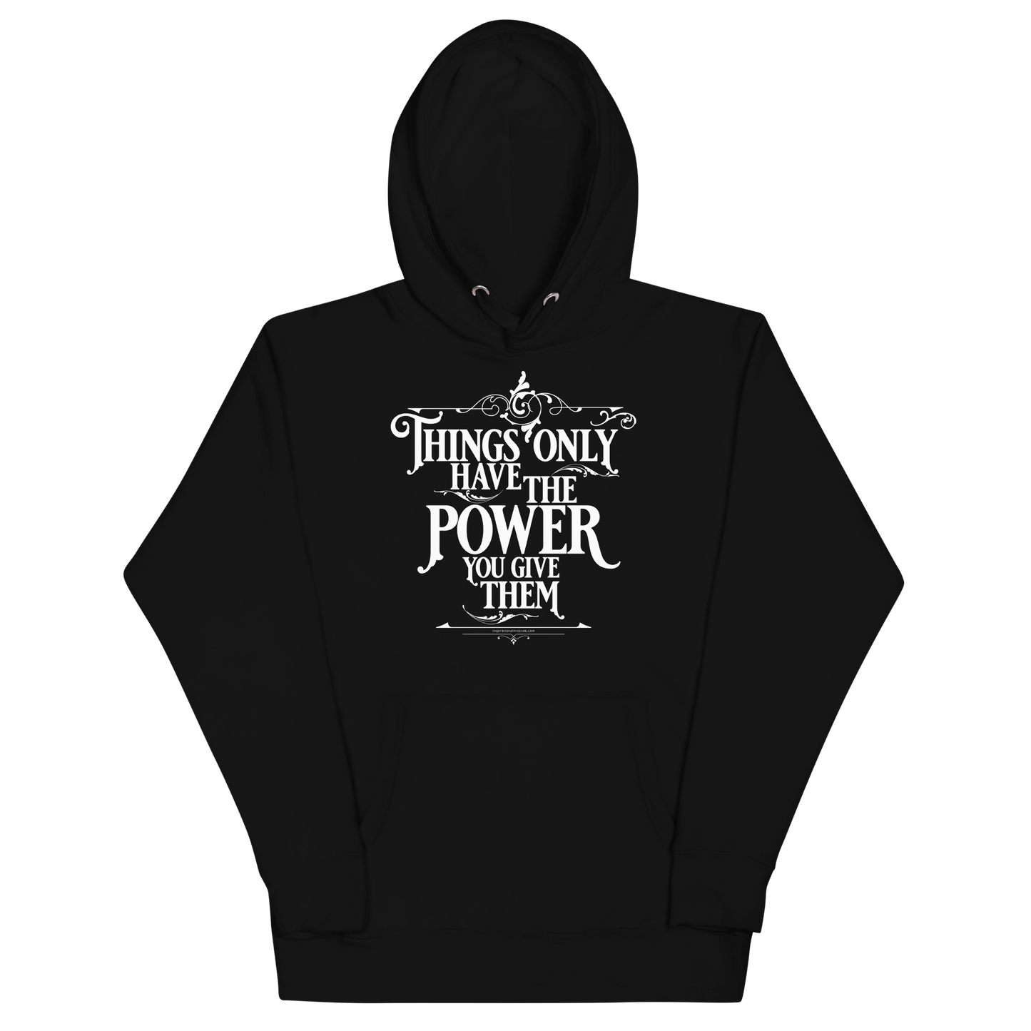 Things Power White Text Unisex Hoodie