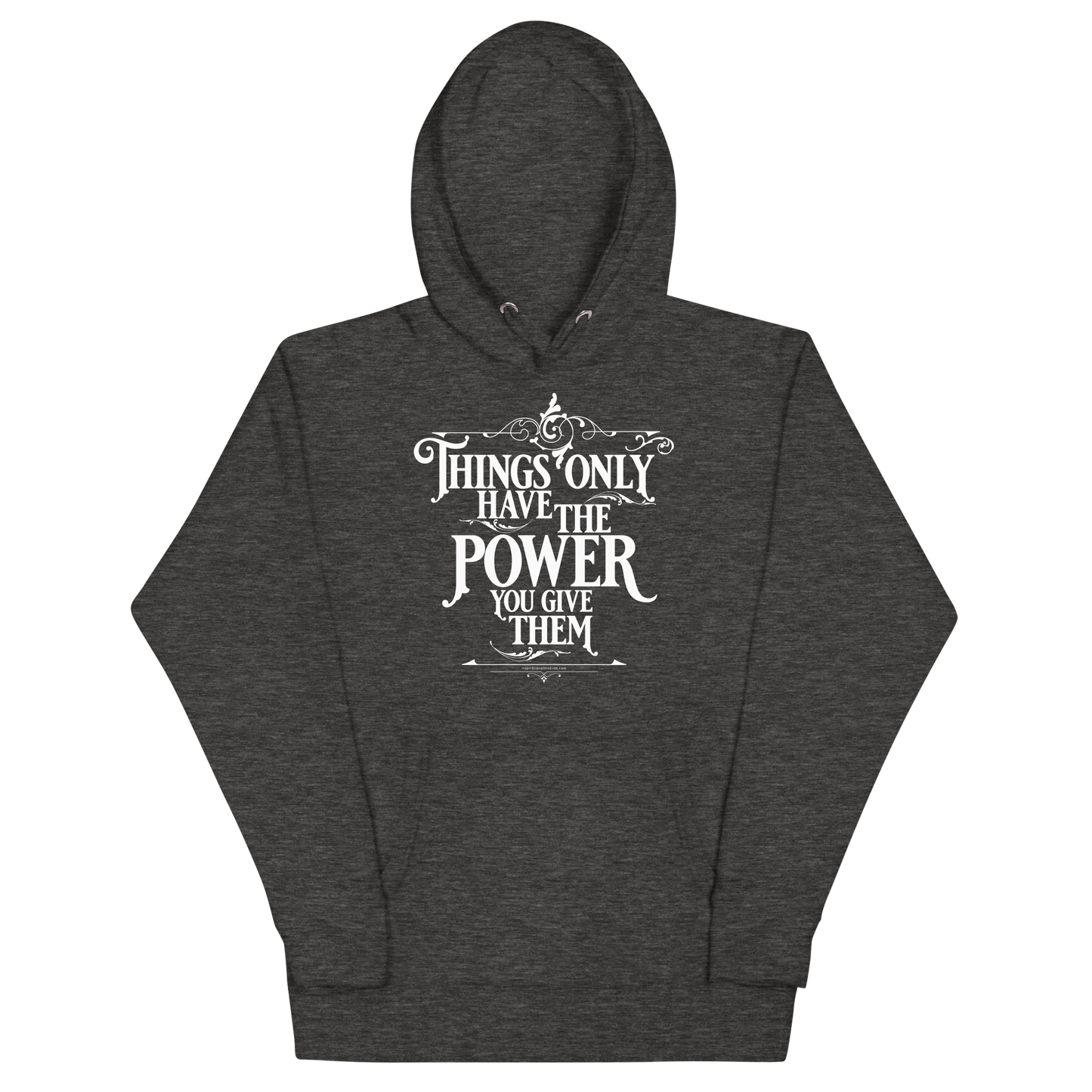 Things Power White Text Unisex Hoodie