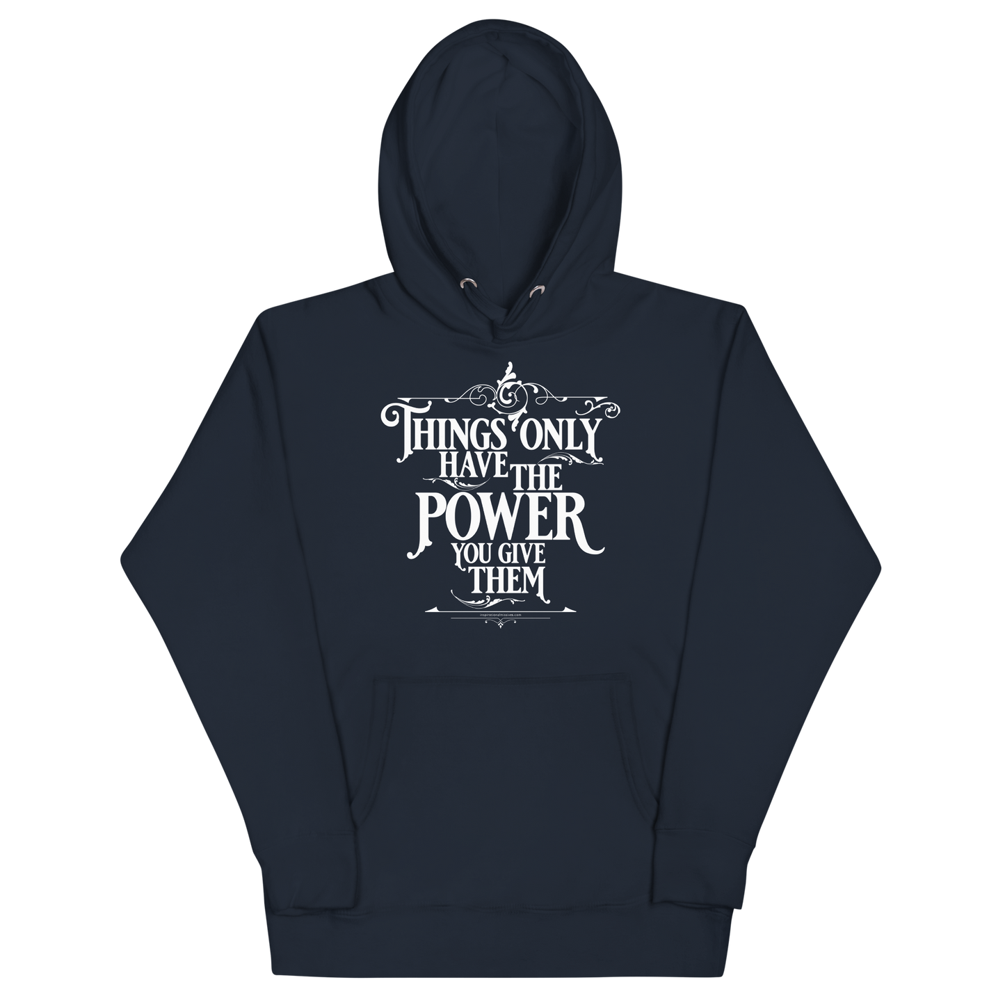 Things Power White Text Unisex Hoodie