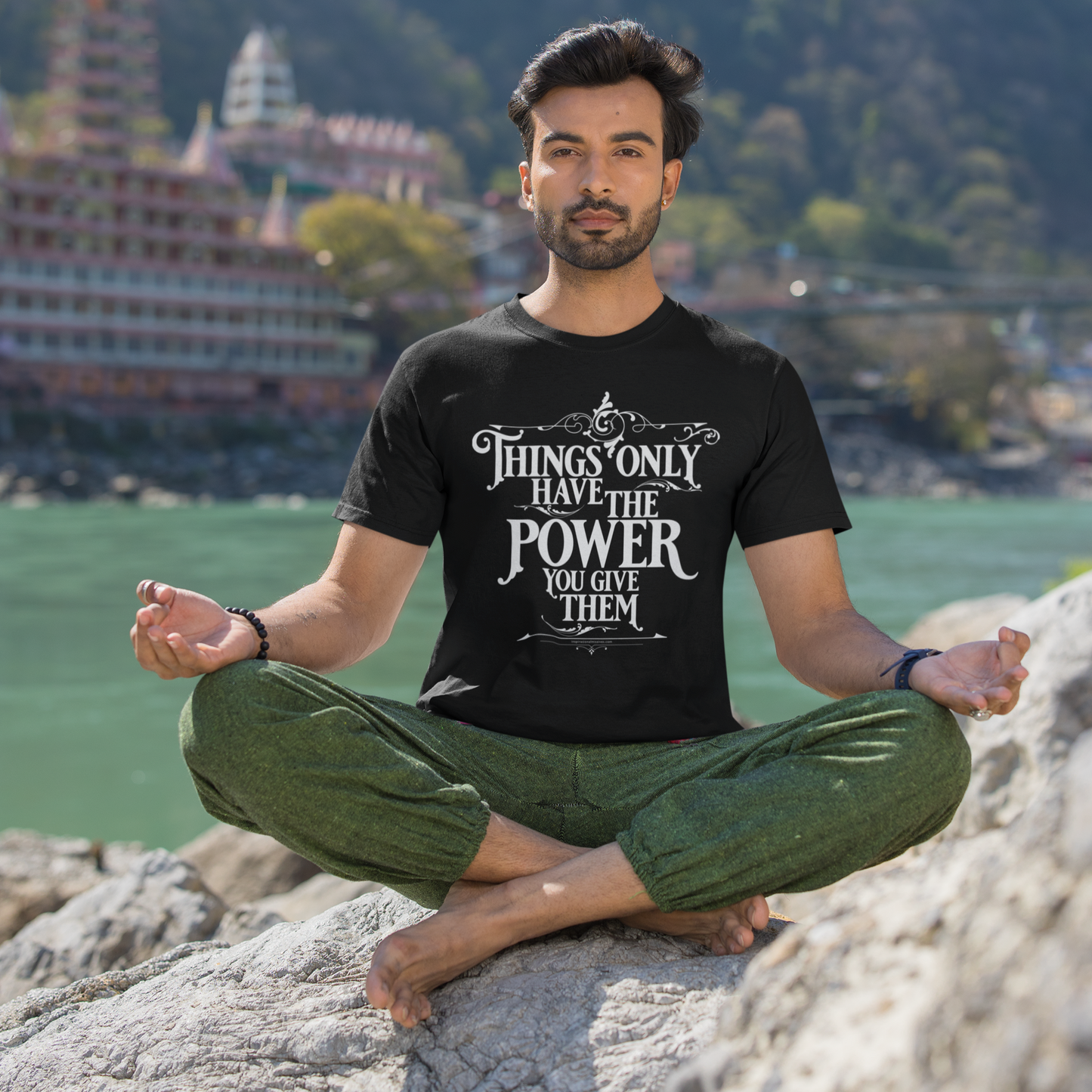 Things Power White Text Short-Sleeve Unisex T-Shirt
